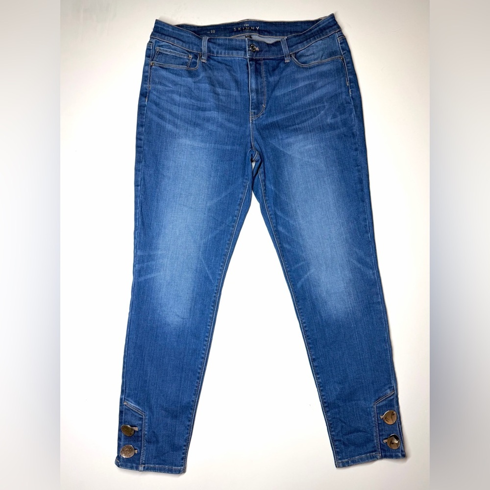 White House Black Market Women's The Skinny Ankle Jeans Size- 10